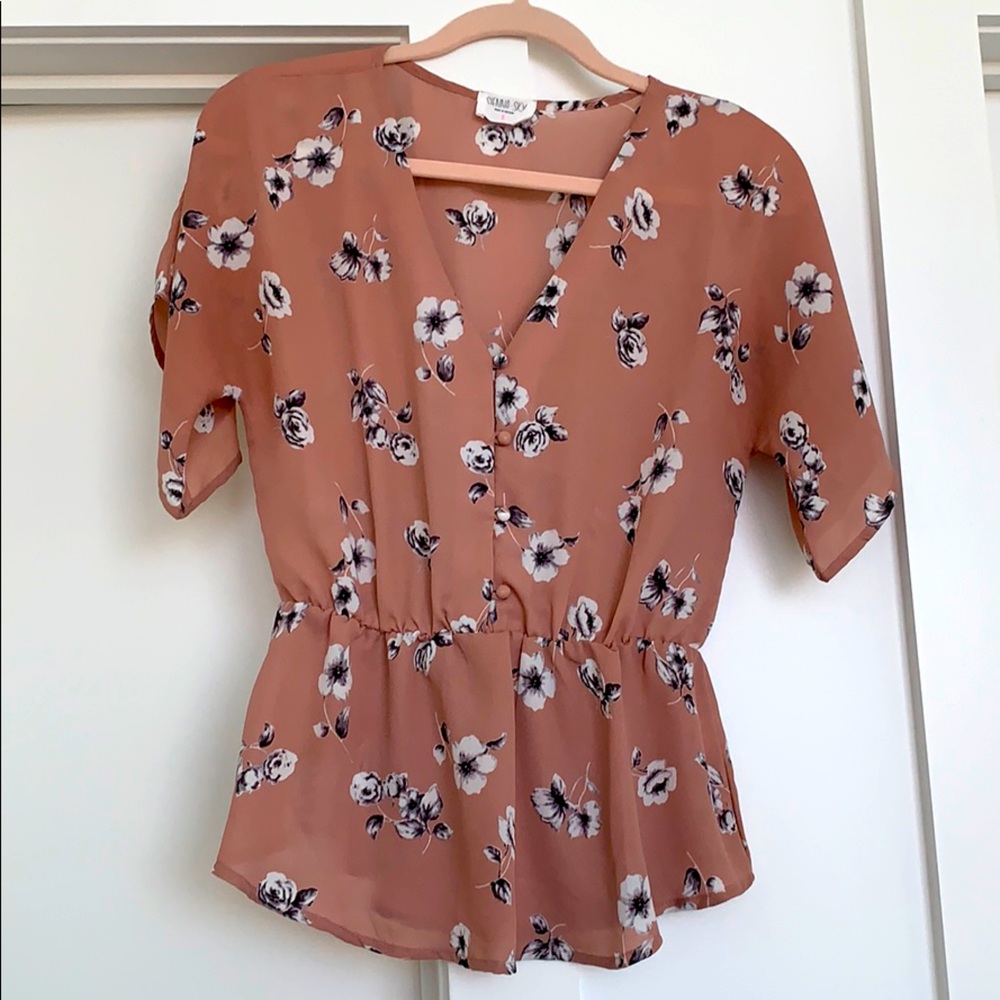 Floral blouse